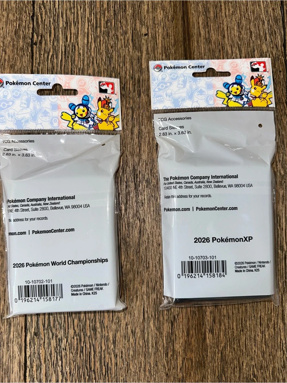 Pokémon World Championships 2026 & Pokémon XP San Francisco Exclusive Card Sleev